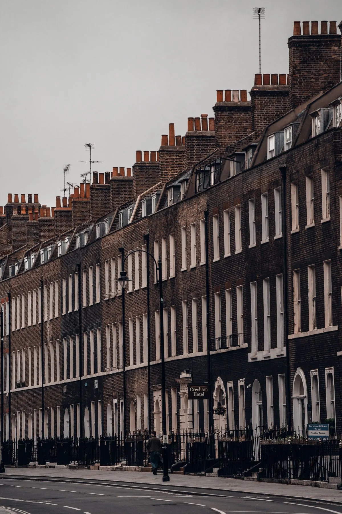 A street of period houses